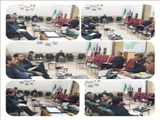 برگزاری جلسه با مسئولین حرم مطهر امام خمینی (ره) جهت هماهنگی حضور مدیران آبفای منطقه شش به منظور تجدید میثاق با آرمان‌های امام*