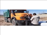 توقیف خودروی متخلف حمل نخاله های ساختمانی در شهرری