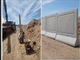 نصب ۱۵۰ دیوار بتنی در کمربندی دوم تهران برای جلوگیری از تخلیه نخاله‌ها