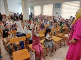 جشن روز دختر  با حضور دانش آموزان دختر مرکز پیش دبستانی قاصدک و مدرسه شهید رجایی در کتابخانه پیامبر اعظم (ص) شهرستان ری؛