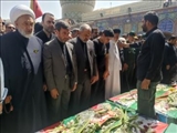 کربلای ایران... سرزمین ری؛ امروز با لاله های سرخ خود به پیشواز ماه عزای سید و سالار شهیدان رفت...