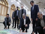 ادای احترام استاندار تهران به مقام رفیع فرمانده شهید سپاه پاسداران انقلاب اسلامی در شهرستان ری