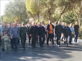 همایش بزرگ پیاده روی خانوادگی بمناسبت هفته فرهنگی شهرستان ری و هفته دفاع مقدس برگزار شد