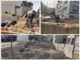 پیشرفت ۹۰ درصدی پروژه توسعه شبکه فاضلاب کوچه نرگس و خیابان عدالت در کهریزک