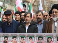 قدردانی فرماندار ویژه شهرستان ری از حضور باشکوه مردم در راهپیمایی ۲۲ بهمن/ حضور دشمن‌شکن و وحدت‌آفرین امروز، پیام روشن و قاطع ملت بزرگ ایران را به جهانیان مخابره کرد