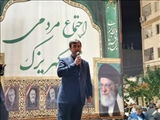 فرماندار ویژه شهرستان ری: حضور حماسی مردم در صحنه، تجلی بصیرت و پشتیبانی مقتدرانه از نیروهای مسلح است