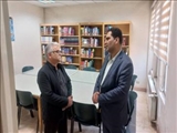 بازدید بخشدار خاوران از کتابخانه پروین اعتصامی شهرستان ری