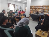 برگزاری محفل ادبی "اتفاق واژه‌ها" در کتابخانه جدّا شهرستان ری