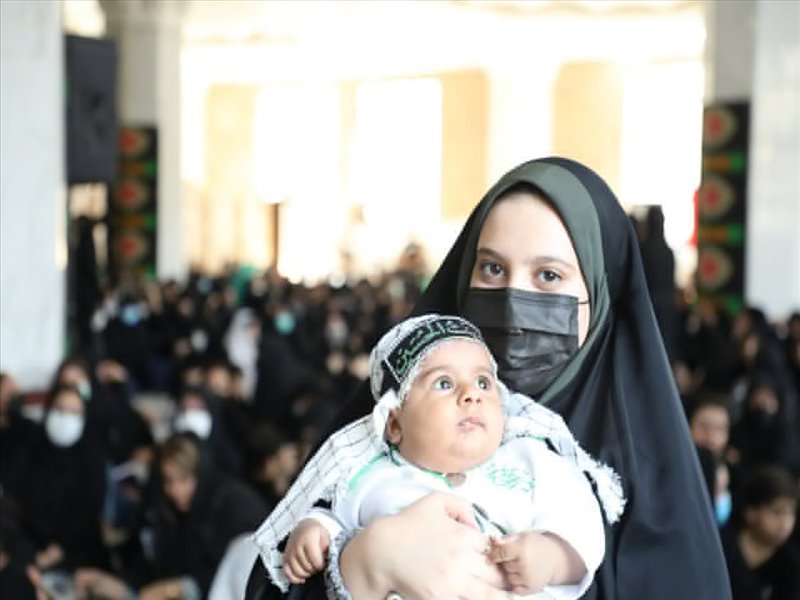  برپایی مراسم‌ شیرخوارگان‌حسینی