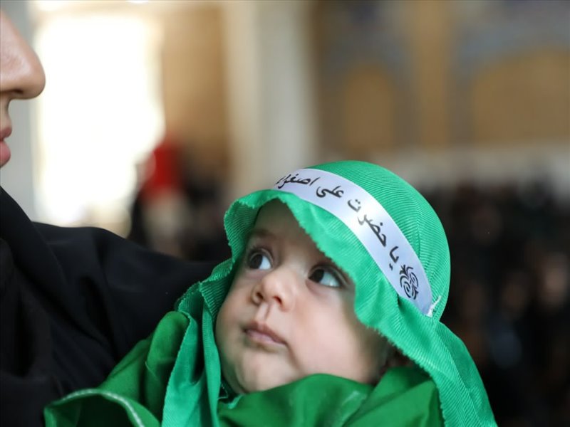  برپایی مراسم‌ شیرخوارگان‌حسینی