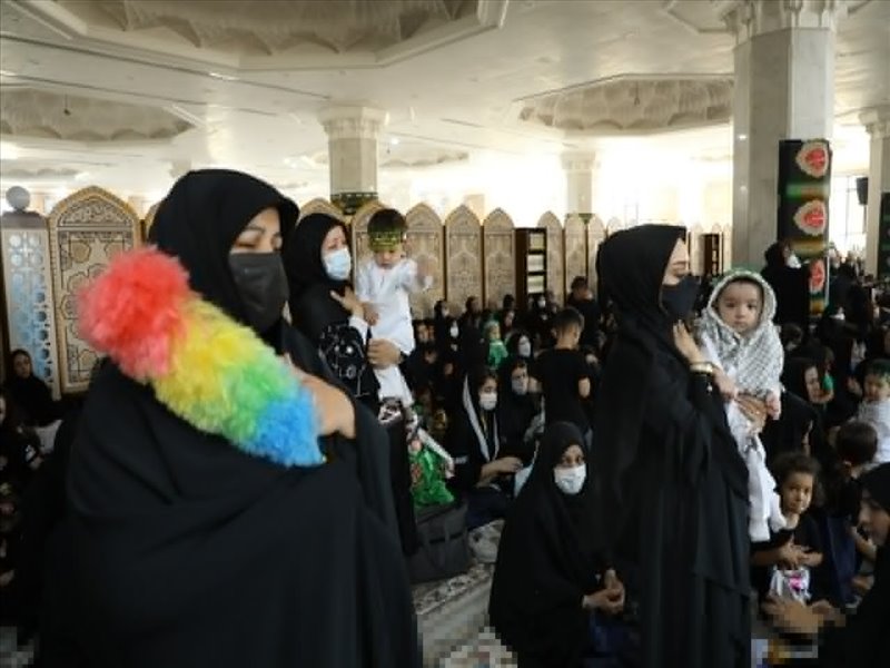  برپایی مراسم‌ شیرخوارگان‌حسینی