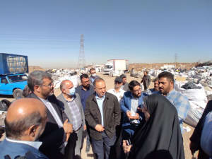 بازدید میدانی فرماندار شهرستان