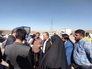 بازدید میدانی فرماندار شهرستان