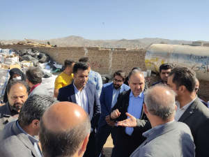 بازدید میدانی فرماندار شهرستان