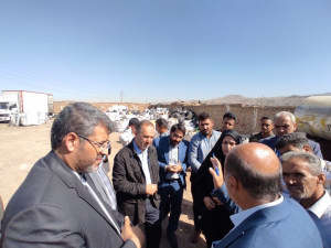 بازدید میدانی فرماندار شهرستان