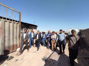 بازدید میدانی فرماندار شهرستان
