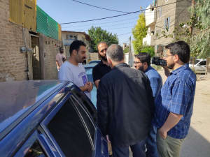 اتوبوس خدمت به بخش قلعه نو رسید.