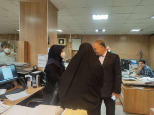 تکریم مراجعین نقطه اوج خدمت رسانی
