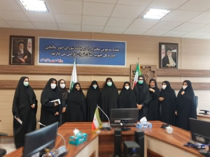 تجلیل از بانوان محجبه شاغل در اداره