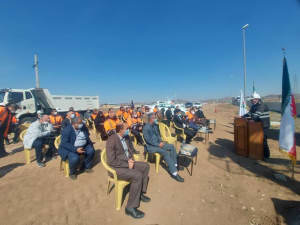 برگزاری مراسم بهره برداری از پروژه