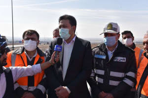 برگزاری مراسم بهره برداری از پروژه