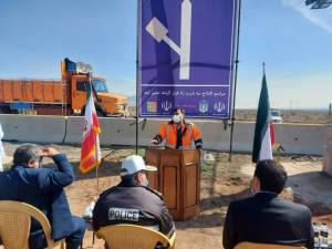 برگزاری مراسم بهره برداری از پروژه