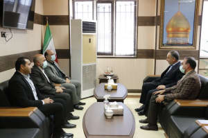 دیدار فرماندار ویژه ری با بخشدار