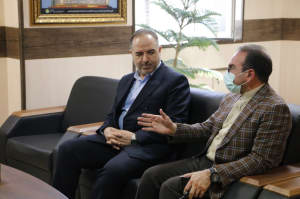 دیدار فرماندار ویژه ری با بخشدار