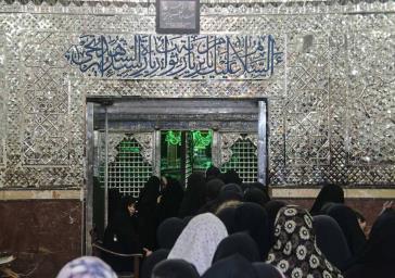 بهزیستی شهرری | تجدید میثاق بانوان بهزیستی با شهدا در آستان حضرت عبدالعظیم