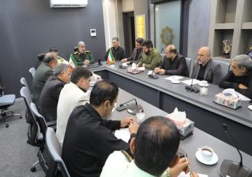 نشست مدیران و فرماندهان ارشد پاسگاه فرماندهی سپاه حضرت روح‌الله(ره)